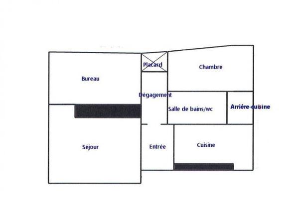 Appartement 3 pièces - 44000 Nantes -  Centre ville