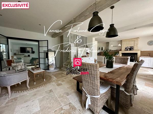 Élégante maison en pierre de 143 m²  Saint-Savin (33920)