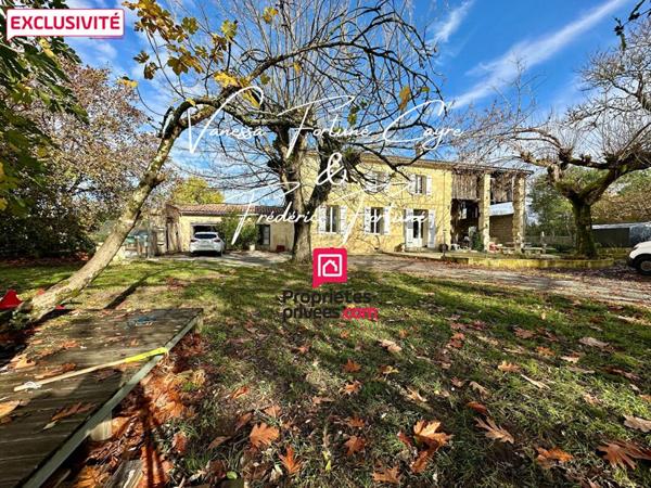 Élégante maison en pierre de 143 m²  Saint-Savin (33920)