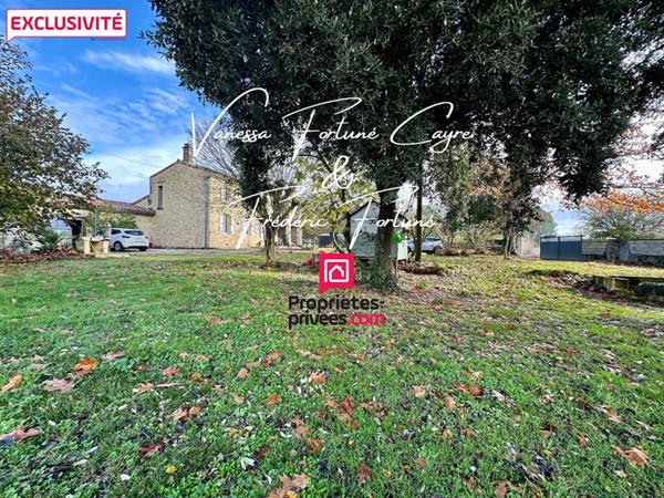 Élégante maison en pierre de 143 m²  Saint-Savin (33920)