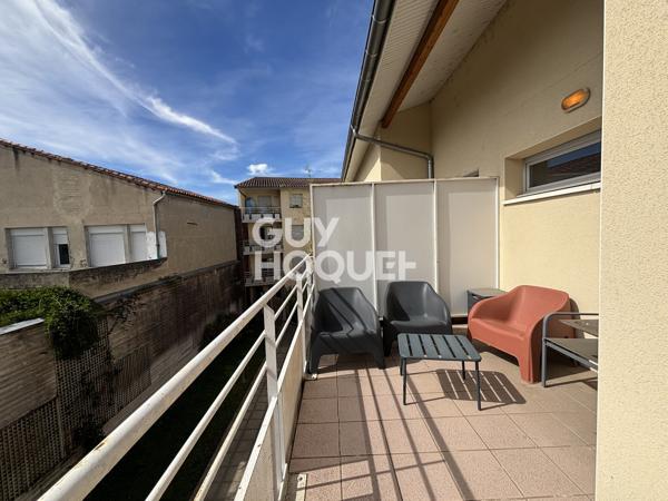 APPARTEMENT T4 - NON MEUBLÉ - BALCONS - PARKING - MINIMES