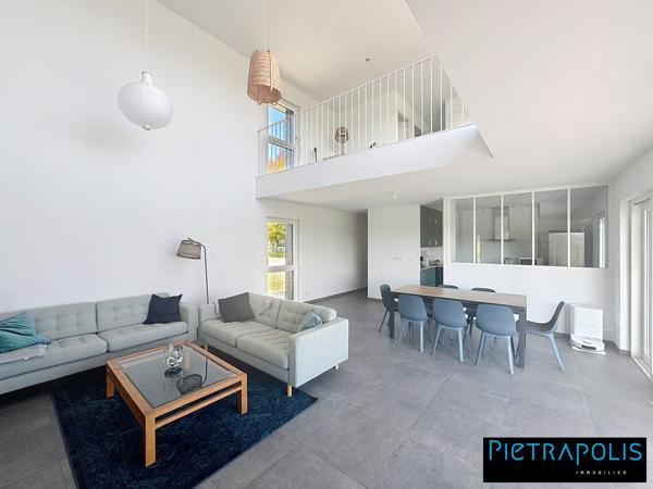 MAISON PASSIVE-3 CHAMBRES-GRANDE PICE DE VIE-JARDIN