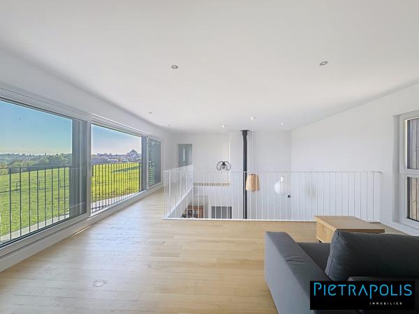 MAISON PASSIVE-3 CHAMBRES-GRANDE PICE DE VIE-JARDIN