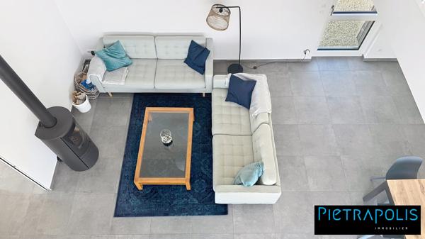 MAISON PASSIVE-3 CHAMBRES-GRANDE PICE DE VIE-JARDIN