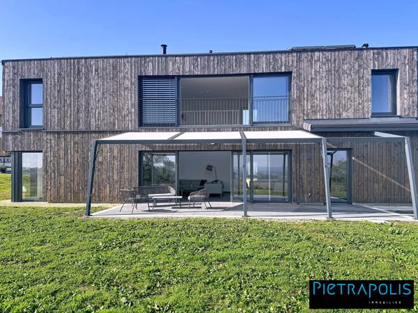 MAISON PASSIVE-3 CHAMBRES-GRANDE PICE DE VIE-JARDIN