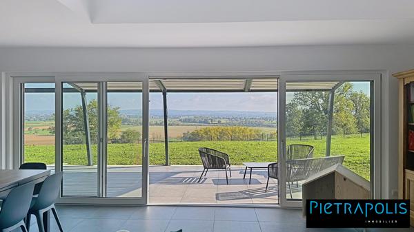 MAISON PASSIVE-3 CHAMBRES-GRANDE PICE DE VIE-JARDIN