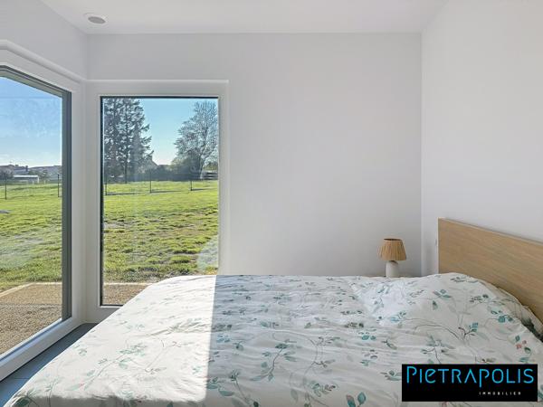 MAISON PASSIVE-3 CHAMBRES-GRANDE PICE DE VIE-JARDIN
