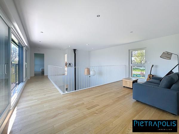 MAISON PASSIVE-3 CHAMBRES-GRANDE PICE DE VIE-JARDIN