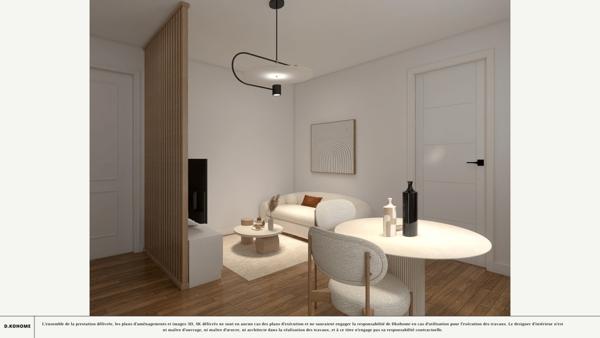 Studio avec coin chambre