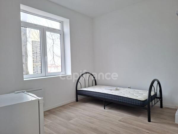 Chambre 11,5 m² avec salle d'eau et WC privatifs – Colocation meublée – 400 € CC – Roubaix