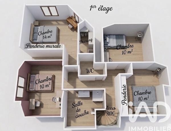 Maison à vendre 6 pièces 143 m² Évigny