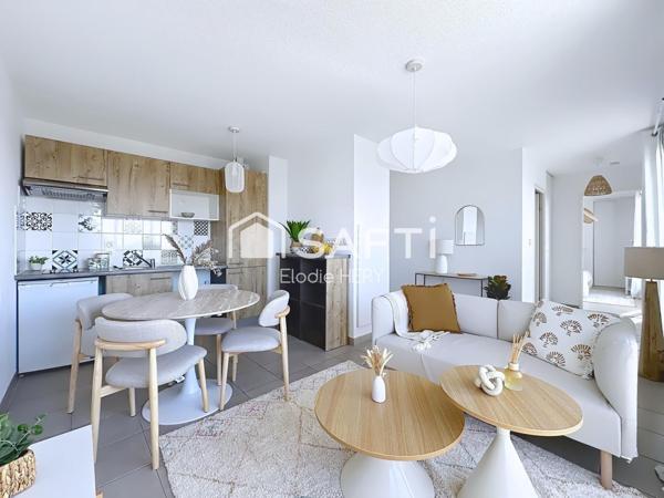 Cenon – T2 lumineux dernier étage avec grande terrasse et parking