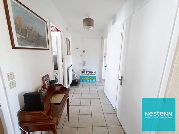 EXCLUSIVITÉ T4 traversant avec balcon 5e étage avec ascenseur Secteur Fauriel / Écoles 65,83 m²