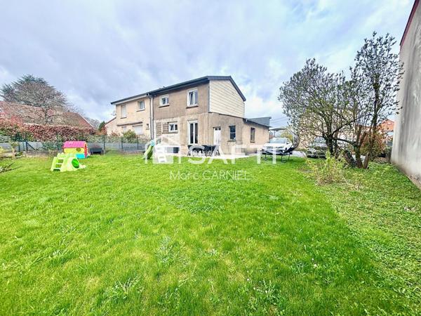 Maison jumelée 77m2 env., calme:réno intérieure 100%