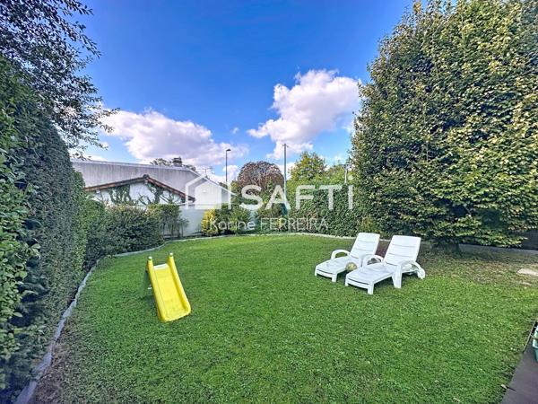 Maison familiale 5 pièces avec jardin