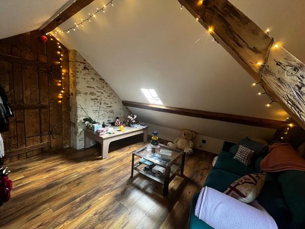 Centre Ville - Proche place René Bouhier, grand studio de 59 m² au sol avec coin chambre. Beaucoup de charme. Locataire en place jusqu'01/10/2026.