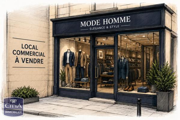 Local commercial à vendre 94m² Dieppe (76200)