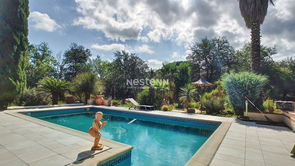 Maison avec dépendance à vendre à 15 minutes d'Argelès sur mer, 7 pièces, 169.82 m² sur 11546 m² de parc