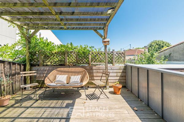 Appartement en duplex avec terrasses