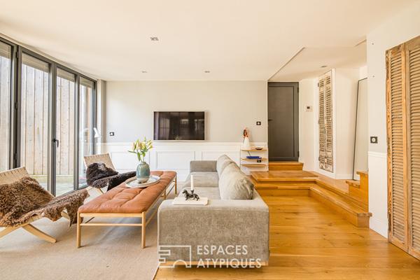 Appartement en duplex avec terrasses