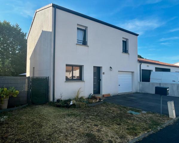 Maison 112m²- 5 pièces- 4 chambres- garage- terrain 354m²