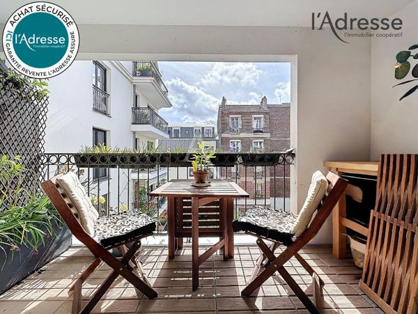 PUTEAUX/ Cours Voltaire - Appartement 3 pièces 72m² - 1 Balcon - 1 Parking - 1 Cave