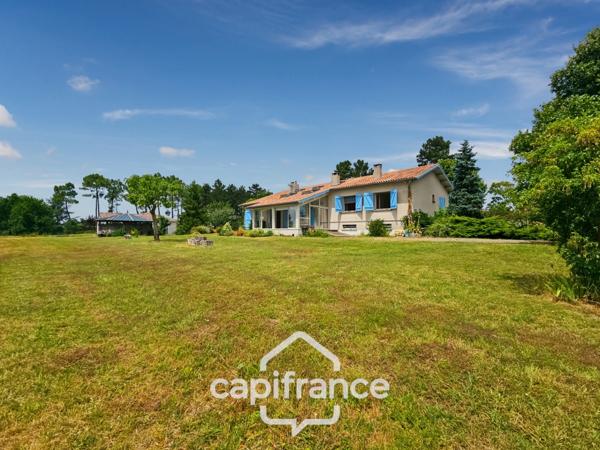 Maison familiale avec vue panoramique à Castelculier, 6 chambres, 235m² habitable, sous-sol 145m²