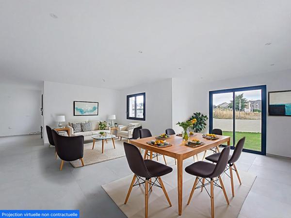 Maison contemporaine de plain pied neuve à vendre à Sainte Luce sur Loire