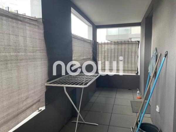 GRIGNY - Beau T1 meublé de 32 m² avec terrasse 9m² et garage ss sol