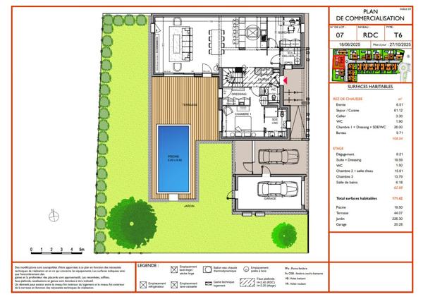 Villa d'exception avec piscine - Volumes rares - Cinq Cantons / Chiberta Anglet