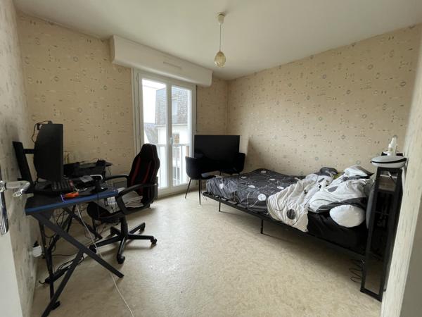 Appartement T2 de 46 m2 avec balcon, cave et parking en sous