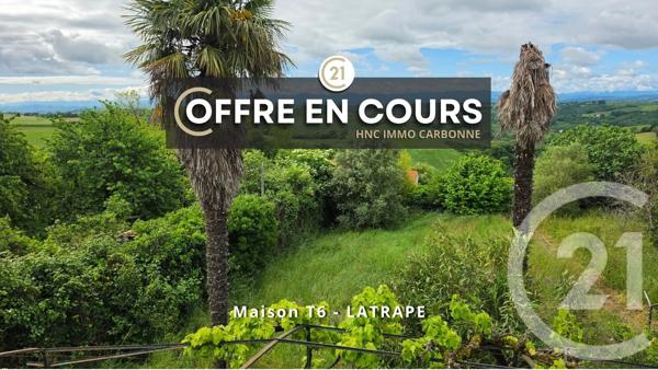 Maison à vendre  4 pièces - 153,42 m 2   DAUMAZAN SUR ARIZE  - 09