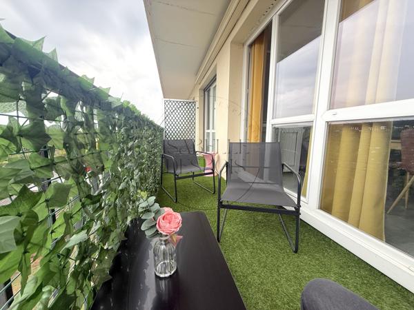 CHAMBOURCY – Appartement familial 92 m² – 3 chambres – Balcon – DPE D