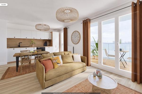 Appartement à vendre |  Mantes-la-Ville |  3 pièces | 61 m²