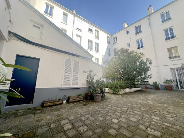 Paris (75011) Charmant 2 pièces en impasse calme, proche Métro Charonne