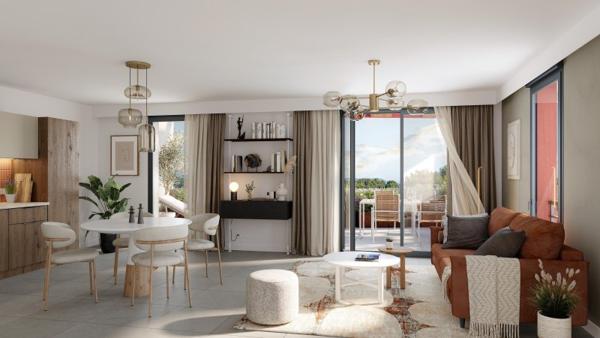 Vente / Appartement T3 à La Roquette-sur-Siagne (06550)