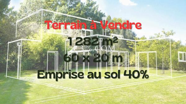 TERRAIN À BATIR SUR 1282M² Neufchâtel-Hardelot (62152)