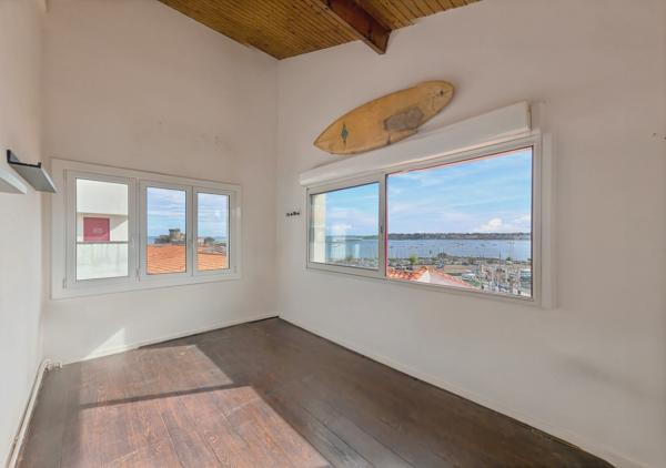 Ciboure Socoa – Appartement T3 dernier étage, vue mer et Fort de Socoa, terrasse et box
