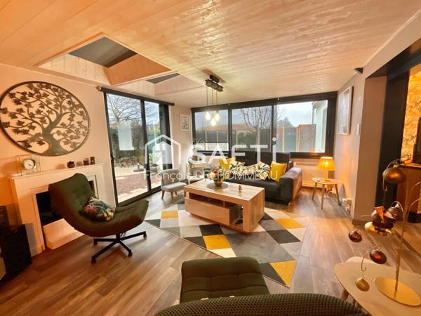 Maison de plain-pied 132m2, 3 chambres, 1 bureau à MOUILLERON LE CAPTIF