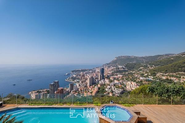 L’élégance de la Riviera : écrin secret et vue spectaculaire à Roquebrune-Cap-Martin