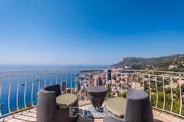 L’élégance de la Riviera : écrin secret et vue spectaculaire à Roquebrune-Cap-Martin