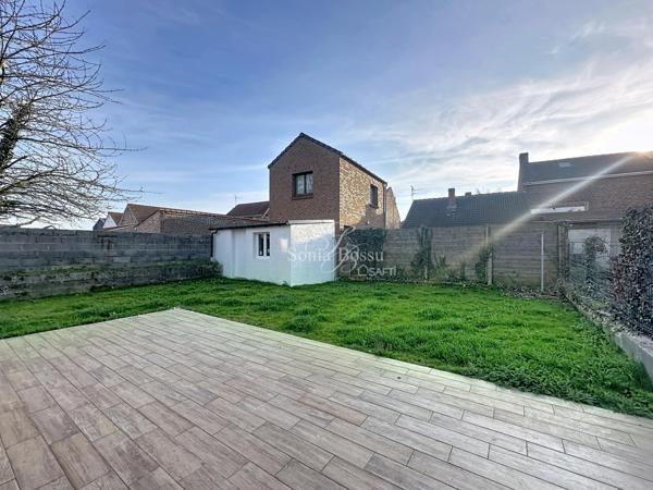 EXCLUSIVITE ROUVROY VILLAGE MAISON INDIVIDUELLE 2 CHAMBRES GARAGE JARDIN