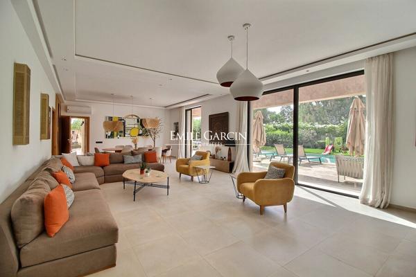 À vendre villa de plain-pied sur la route de l'Ourika à Marrakech