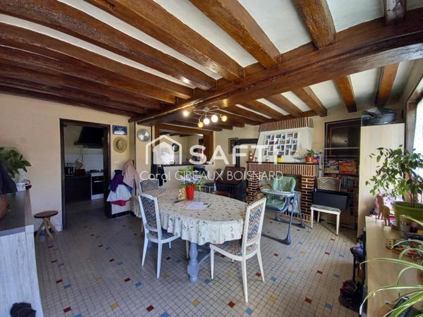 Maison 3 chambres, en partie rénovée avec garage