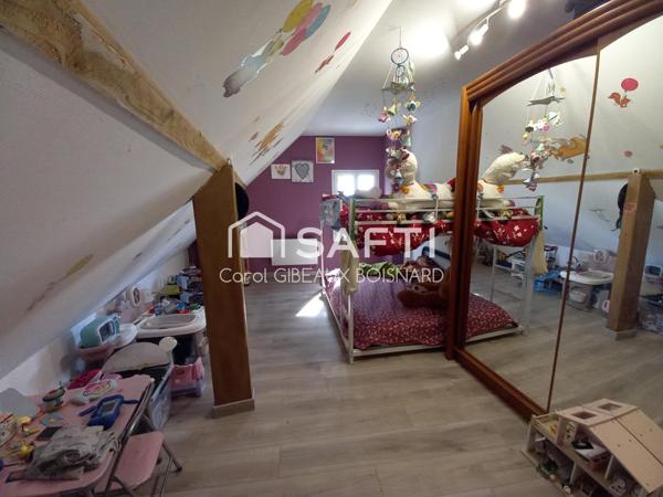 Maison 3 chambres, en partie rénovée avec garage