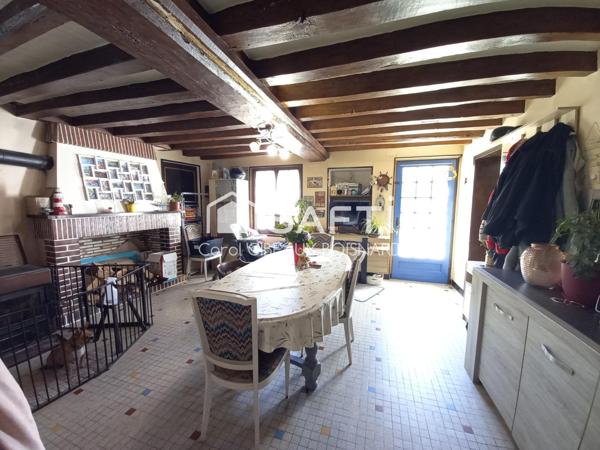 Maison 3 chambres, en partie rénovée avec garage