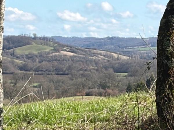 PLAISANCE(32) proche: au bout du chemin , SANS VOISIN, belle VUE, belle MAISON 174m2 économique, écologique, sur 15000m2 de terrain plat, dominant,