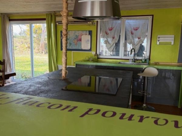 PLAISANCE(32) proche: au bout du chemin , SANS VOISIN, belle VUE, belle MAISON 174m2 économique, écologique, sur 15000m2 de terrain plat, dominant,