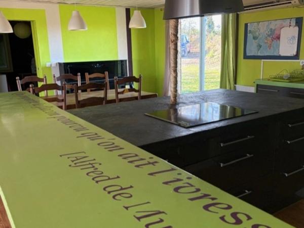 PLAISANCE(32) proche: au bout du chemin , SANS VOISIN, belle VUE, belle MAISON 174m2 économique, écologique, sur 15000m2 de terrain plat, dominant,