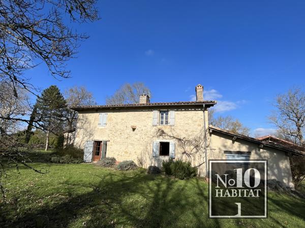 Mauvezin (32120) Propriété 200m² - 5 chambres - Dépendances - Vue Pyrénées